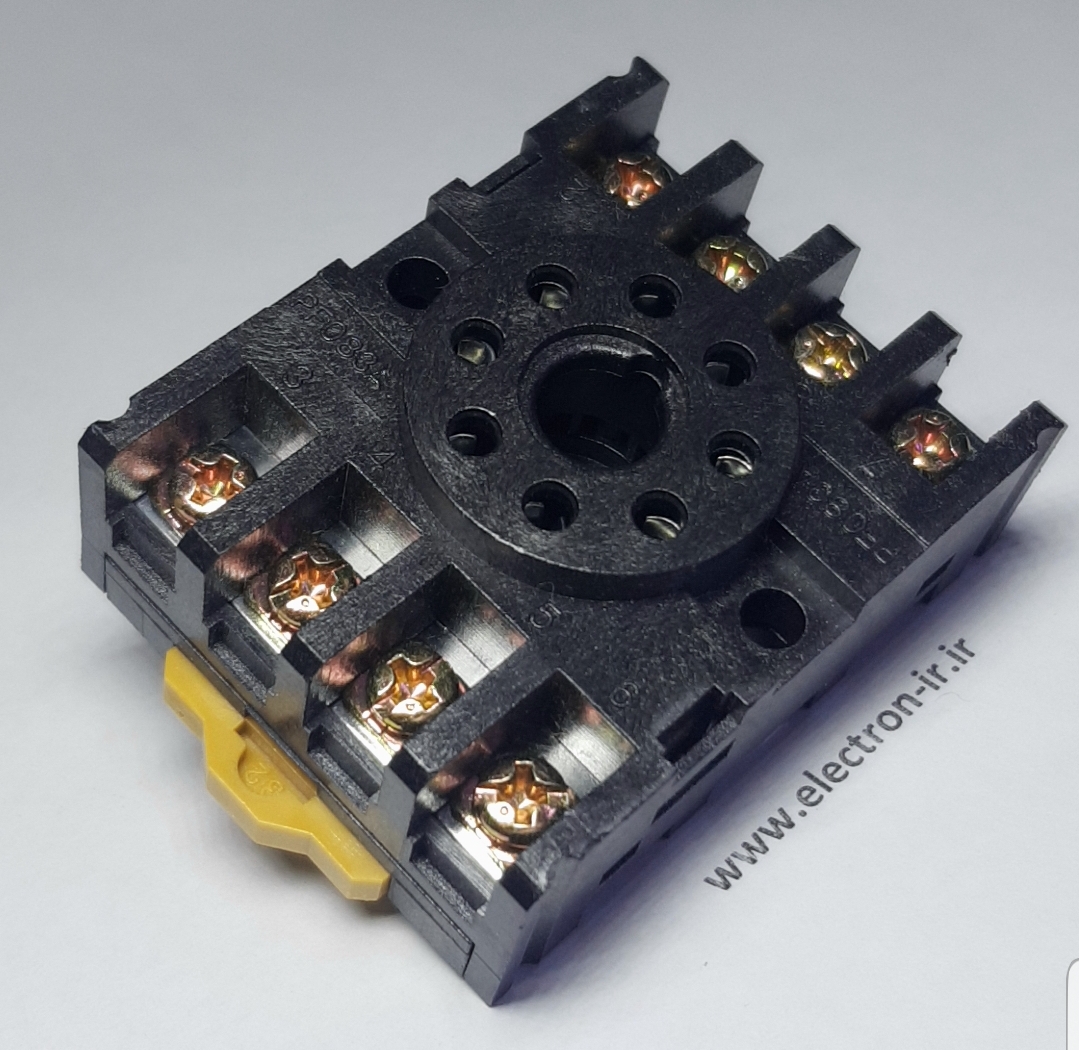 سوکت رله ریلی 8PIN-S-RAIL-PF083A